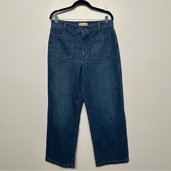 Madewell The Perfect Vintage Wide Leg Jean Caronia Wash 30 - Picture 4 of 11